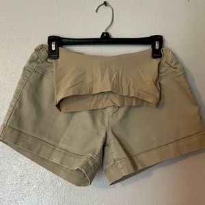 Maternity shorts
